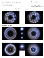 Qualittsnachweis mit Sterntest und Ronchi fr ein Celestron C9.25.