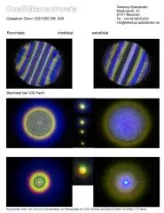 Qualittsnachweis mit Sterntest und Ronchi fr einen Celestron OMNI 120/1000mm Refraktor