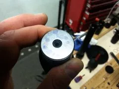 If the surface of a Newtonian secondary mirror mount is already uneven...