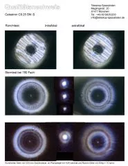 Qualittsnachweis mit Sterntest und Ronchi fr ein Celestron C9.25 SC