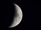 Mond mit Celestron Advanced VX Montierung und C8 Teleskop: