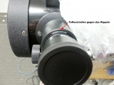 Teflonstreifen gegen Verkippen des Okularauszug bei gnstigen Teleskope
