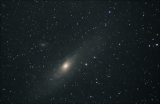 Ein M31 Andromeda Galaxie mit Canon EOS 700 mit 70-300 Objektiv:
