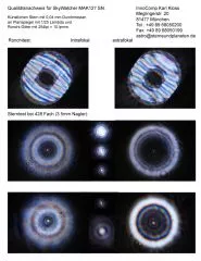 Ein Qualittsnachweis mit Sterntest und Ronchi fr einen SkyWatcher Maksutov 127/1500