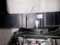 To release or remove a tube from the Meade LX fork mount (or similar), you must loosen four screws on the bottom of the mount