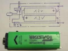 Craft corner: Red light lamp in a highlighter case