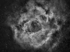 Rosette nebula mit dem APM 107 700:
