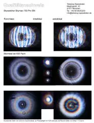 Testbericht mit Sterntest und Ronchi fr einen Skywatcher Skymax-150 Pro - 150/1800 Maksutov