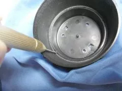 Fastening secondary mirror of an SC (Schmidt Cassegrain), if loose