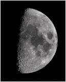 Mond mit dem Zeiss Telementor 63/840 Achromat