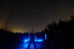 ​Lightwriting, Light Painting, schreiben und malen mit Licht.