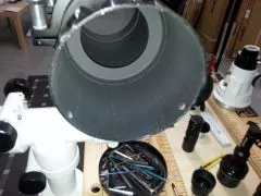 The internal blackening can also be easily improved in a refractor, Maksutov or Schmidt Cassegrain