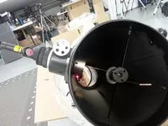 Often, only a small adjustment is needed for optimal alignment. But the more precisely a telescope is adjusted/collimated, the sharper and more contrasty the image will be.