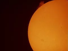 Ein paar Sonnenaufnahmen mit Sonnenteleskop Lunt ST 60/500 LS60T Ha B600 C.