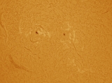 Ein paar Sonnenaufnahmen mit Sonnenteleskop Lunt ST 60/500 LS60T Ha B600 C.
