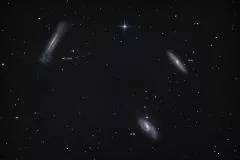 Aufnahmen vo M51, M65, M66 Leo Triplett, M95, M96, M105, M100, M3 und M13 mit Canon EOS Kamera, Skywatcher AZ-EQ6 GT und Skywatcher Explorer-200PDS 200mm/1000mm f/5 8 Newton