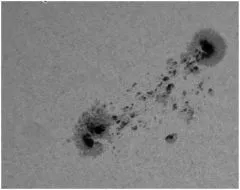 Sonnenaufnahme mit Skywatcher Startravel-120 Refraktor 120mm 600mm f/5, 2x Barlow, Rotfilter und ASI 120