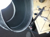 Hier reinigen wir einen SkyWatcher Refraktor 150mm 750mm f/5.