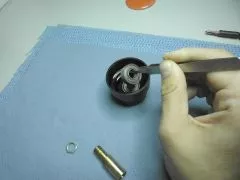 Repair of an older Celestron C5 with a resinous focuser.