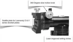 Losmandy AZ8 Azimuthal mount - fine adjustment - with tripod