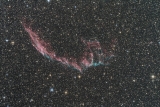Aufnahmen von NGC 6995 und Mondfinsternis (Blutmond) mit Canon EOS Kamera