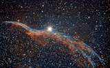 Anbei noch meine letzte Aufnahme vom Donnerstag, 5.11.2015: NGC 6960 Sturmvogel