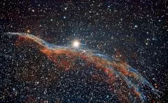 Anbei noch meine letzte Aufnahme vom Donnerstag, 5.11.2015: NGC 6960 Sturmvogel