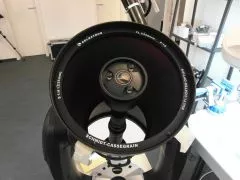 Repair of a Celestron C9 1/4 - Mirror mount & shell breakage