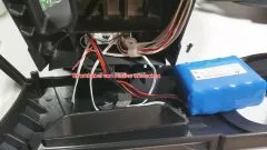 Changing the battery on the Celestron NexStar Evolution GoTo mount: