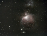 Einsteiger-Aufnahme von M42 Orionnebel mit Lacerta 72mm ED-APO und SkyWatcher EQ6