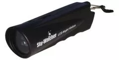 Changing the battery in the dual LED red-white light flashlight from SkyWatcher or Celestron: