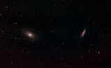 Erstlingswerk M51, M81 und M82 mit SkyWatcher Quattro 8S Newton auf EQ6 Montierung...
