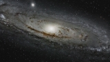 M31 (Andromeda Galaxie) mit TLAPO804-3 APO, 3 Flattener TSFLAT3, Skywatcher AZ-EQ5GT Montierung, Mgen und Pentax K3 II