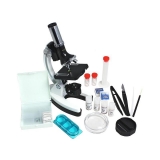 Einsteiger u. Kinder Mikroskop, Mikroskopier-Set, 1200x (sinnvoll bis ca.300x)