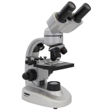 Biologisches Mikroskop für Durch- u. Auflicht, binokular, bis 800x, LED