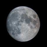 Mond mit iPhone und SkyWatcher 90mm Maksutov