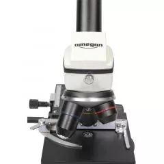Biological entry-level microscope, monocular, with camera, up to 1280x, LED
