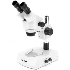 Optika stereomicroscope for work and study with zoom, SZM-1, binocular, 7x-45x