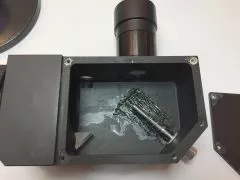 Repairing the focus of a Coronado PST H-Alpha solar telescope