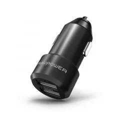 Mini USB Ladegert 2-Port 24W 5V / 4.8A USB fr Kfz-Buchse
