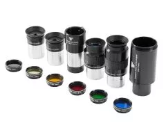 TS-Optics 1,25 Okularset mit Filter und Adapter - 12 Teile im Metallkoffer Zubehrset