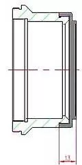 TS PHOTOLINE 3 Flattener fr APO & ED Refraktor M48 Vollformat TSFlat3