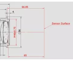 TS-Optics 2 Newton Koma Korrektor und 0.73x Reducer fr Astrofotografie