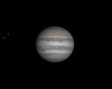 Jupiter mit Skywatcher Skymax-127 Teleskop und Star Discovery AZ GoTo Montierung