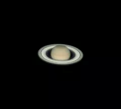 Ein Saturn mit Celestron C11 und SkyWatcher EQ6: