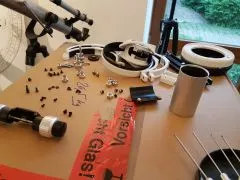 Painting the telescope in a different color: