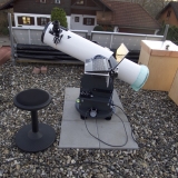 Umbau  eines GSO 680 Dobson 8 200/1200mm Teleskop mit GoTo zur Sternwarte