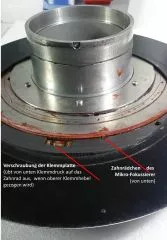 Reparatur einer Meade LX200 16 Montierung