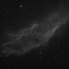 California-Nebel mit dem TLapo 804, QSI 540 und H-Schmalbandfilter