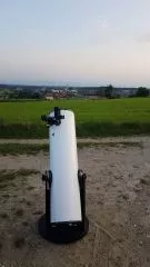 Eine kleine Impression whrend einem Astronomie-Kurs / Schulung fr Kinder auf dem Land